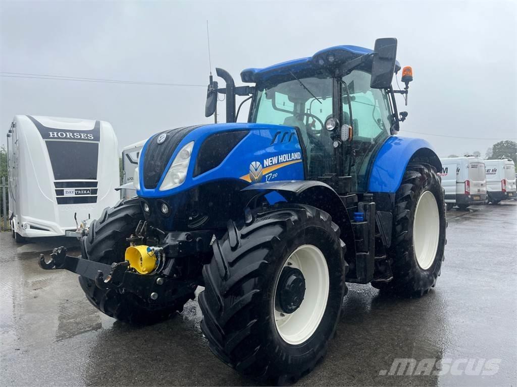 New Holland T7.210 الجرارات