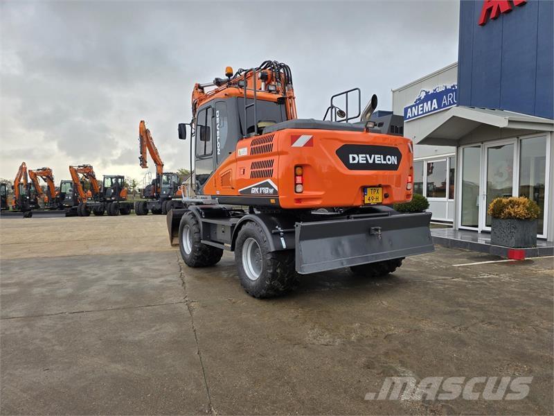Doosan DX170W-5 حفارات بعجل