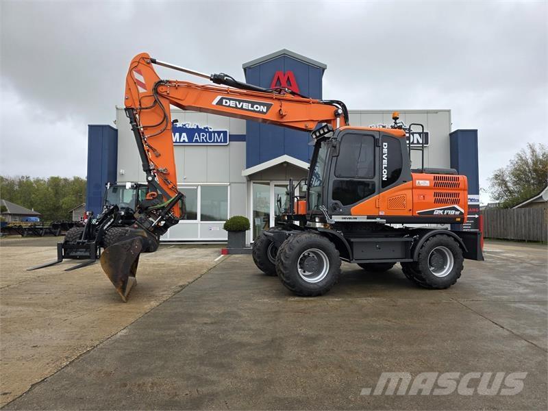 Doosan DX170W-5 حفارات بعجل