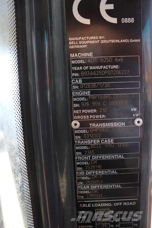 Bell B25D ساحبات مفصلية