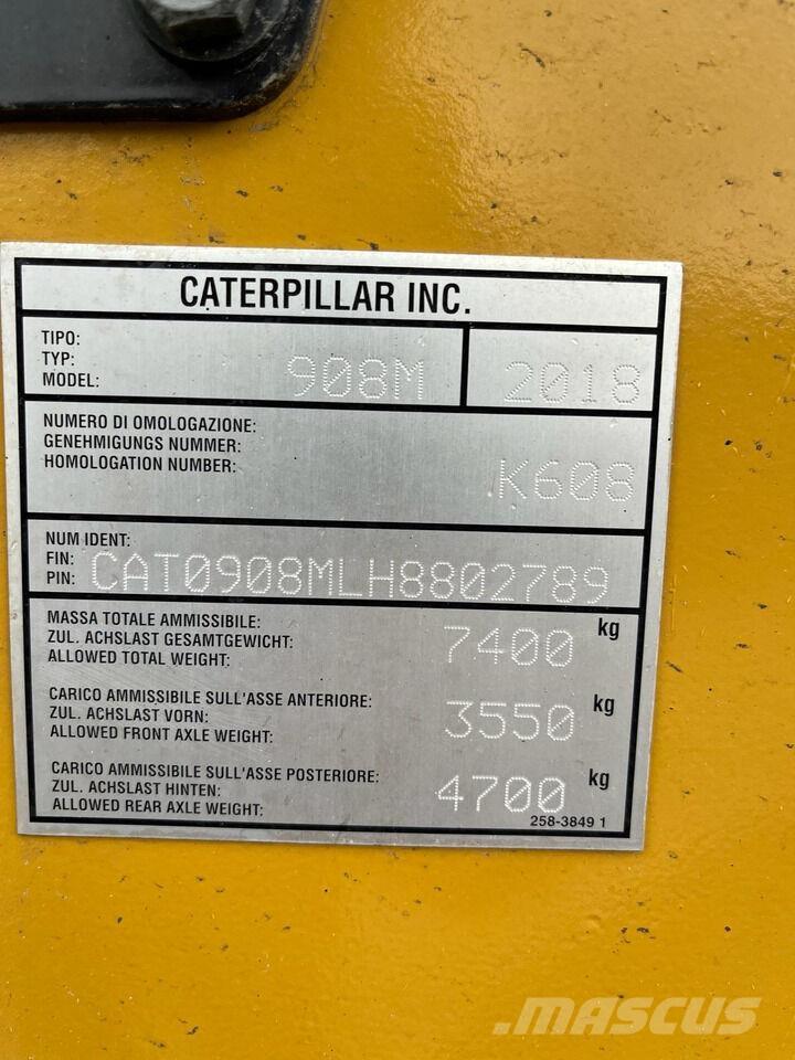 CAT 908M لوادر بعجل