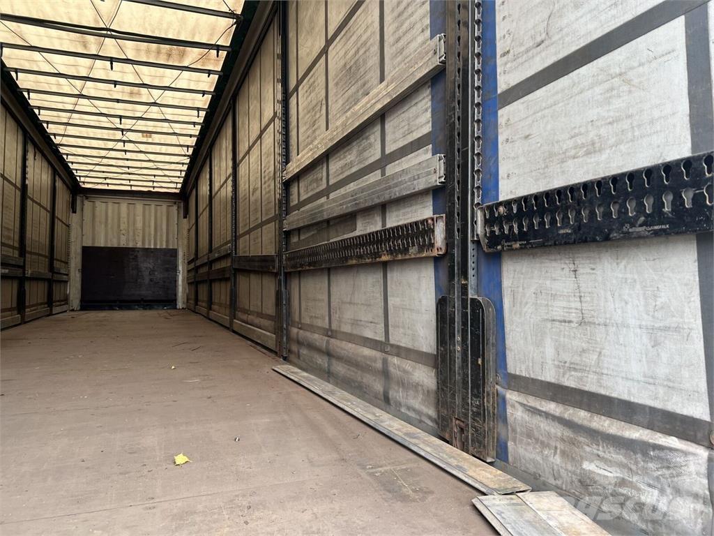 Krone  نصف مقطورات بباب جانبي