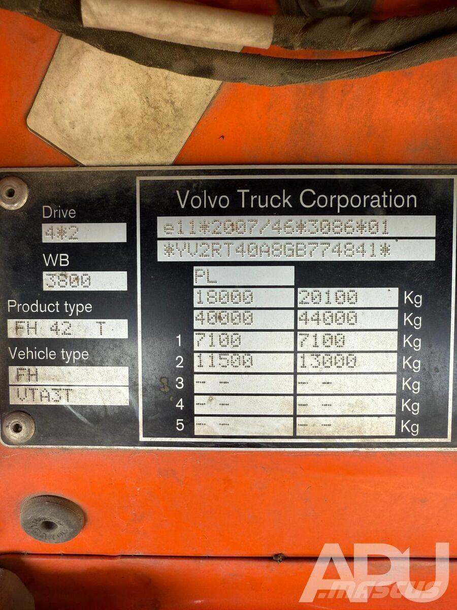 Volvo FH500 شاحنات قلابة