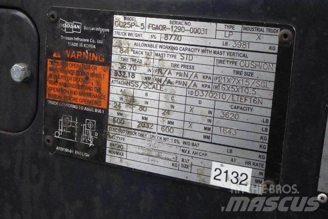 Doosan GC25P-5 شاحنات ذات رافعات شوكية - أخرى