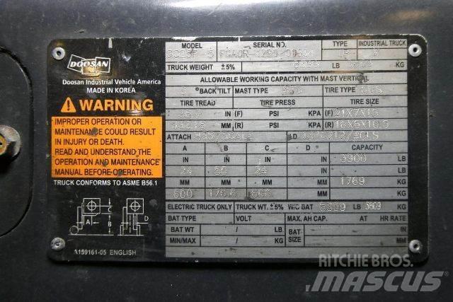 Doosan GC25P-5 شاحنات ذات رافعات شوكية - أخرى