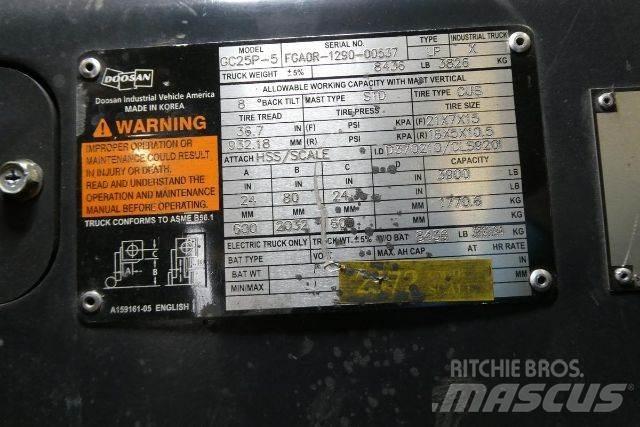 Doosan GC25P-5 شاحنات ذات رافعات شوكية - أخرى