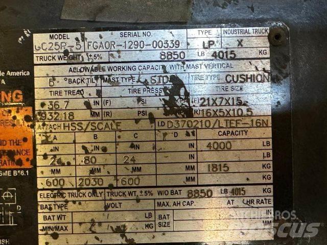 Doosan GC25P-5 شاحنات ذات رافعات شوكية - أخرى
