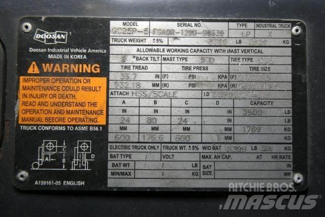 Doosan GC25P-5 شاحنات ذات رافعات شوكية - أخرى