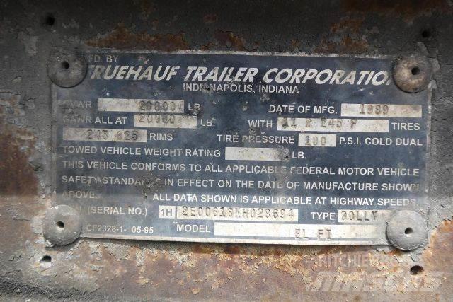 Fruehauf ELFI حاملة نقل رباعية العجلات