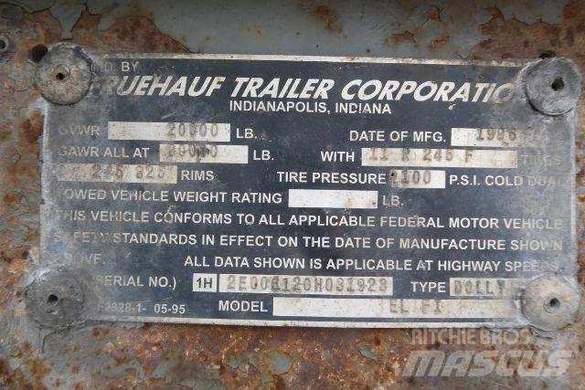 Fruehauf ELFI حاملة نقل رباعية العجلات