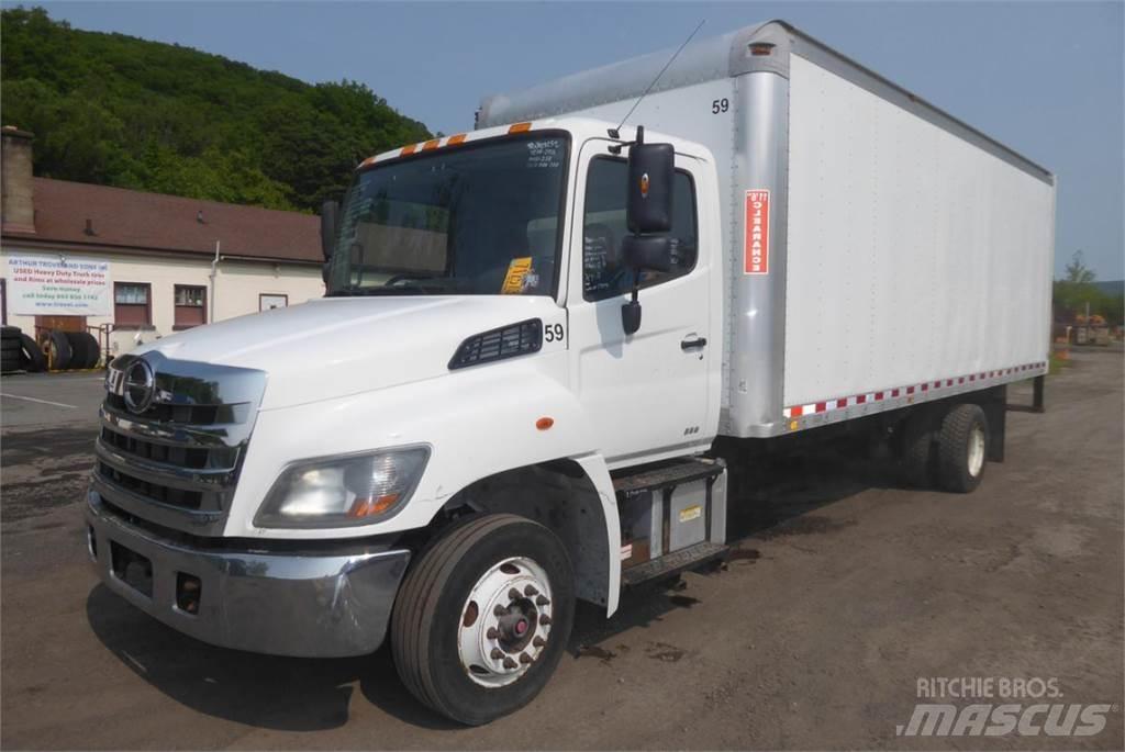 Hino 258 شاحنات ذات هيكل صندوقي