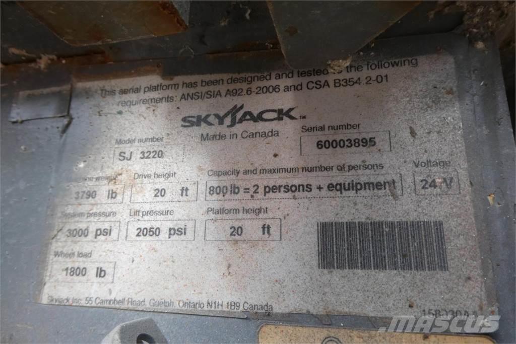SkyJack SJ3220 أخرى