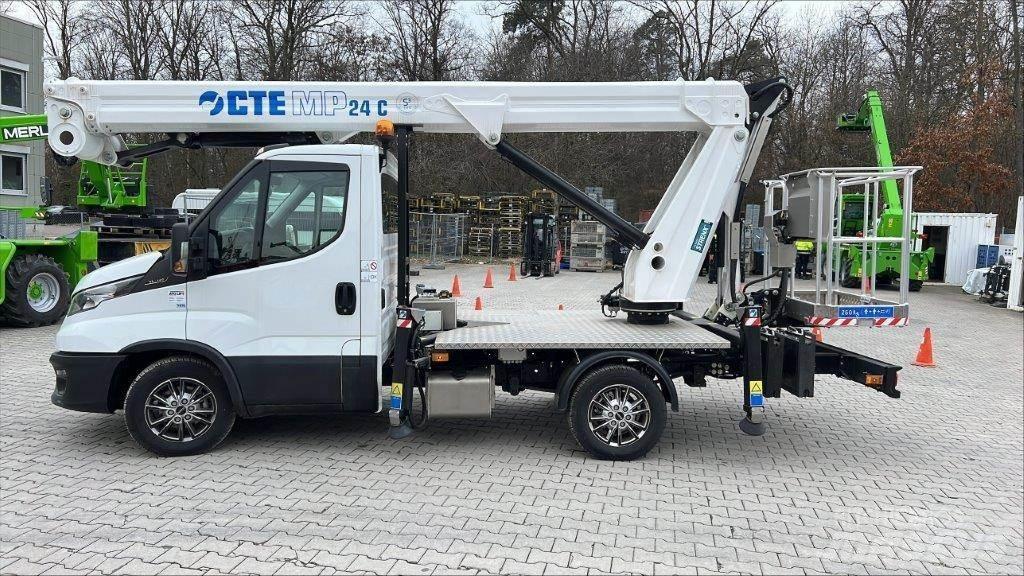 CTE MP 24 C المنصات الهوائية المثبتة على شاحنة