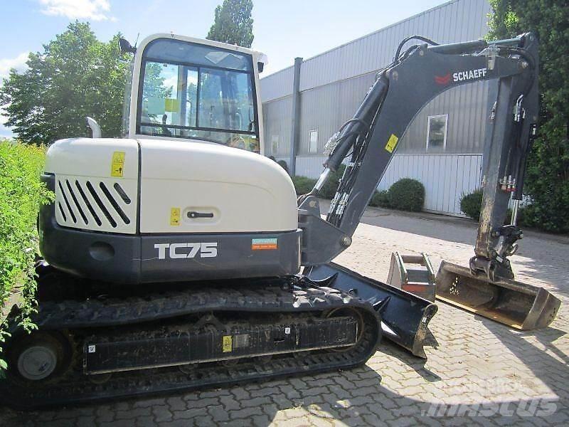 Terex TC75 حفارات زحافة