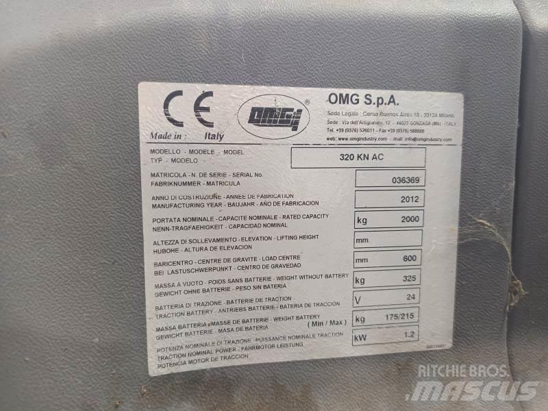 OMG 320KN AC معدات الرفع منخفض المستوى