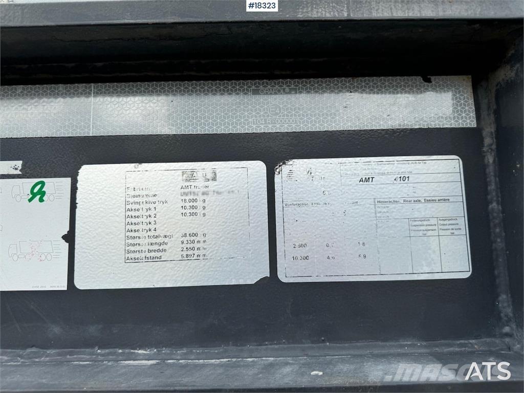 AMT concrete semi أنواع أخرى من أنصاف المقطورات