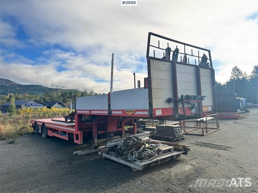 Broshuis crane semi. أنواع أخرى من أنصاف المقطورات
