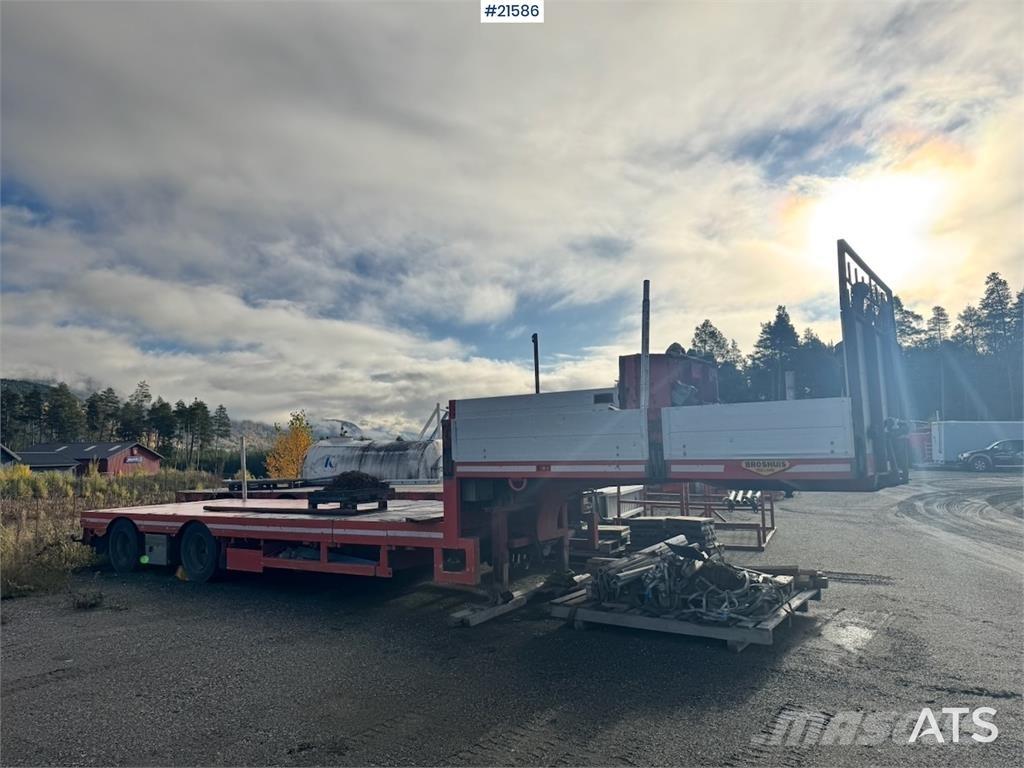 Broshuis crane semi. أنواع أخرى من أنصاف المقطورات