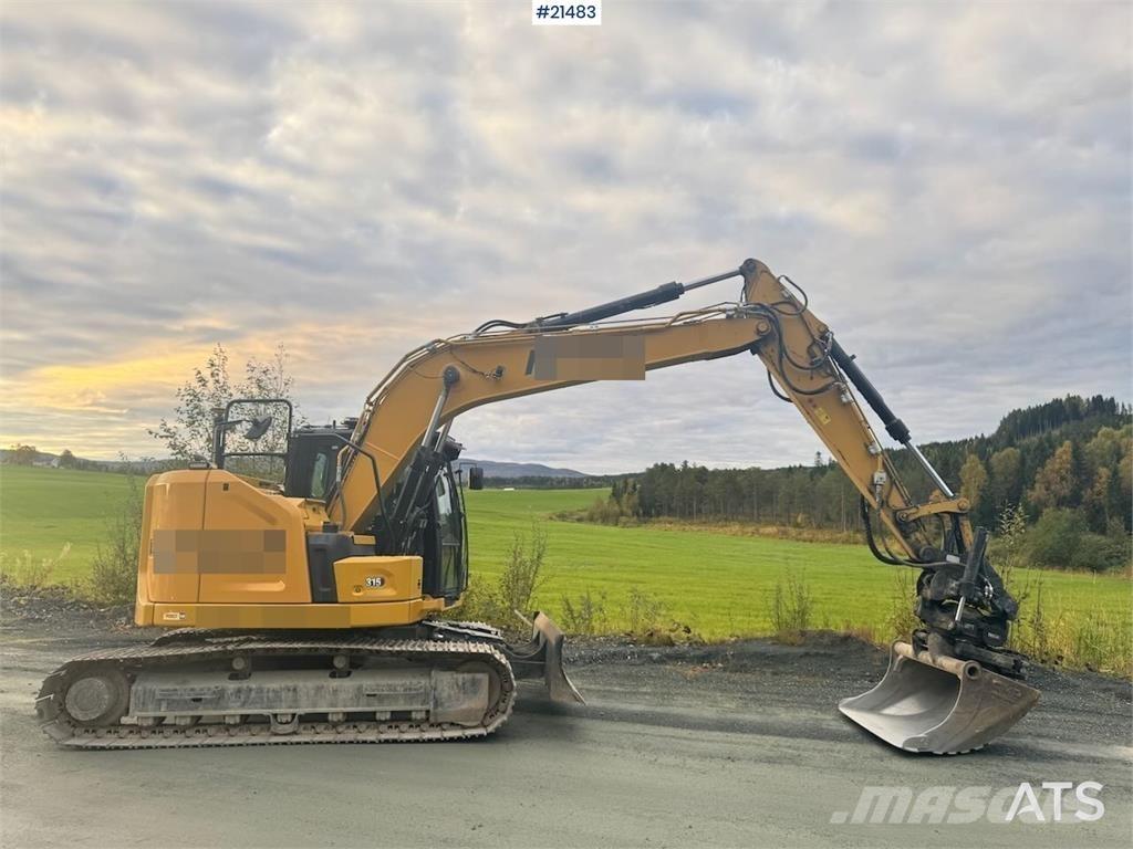 CAT 315 حفارات زحافة