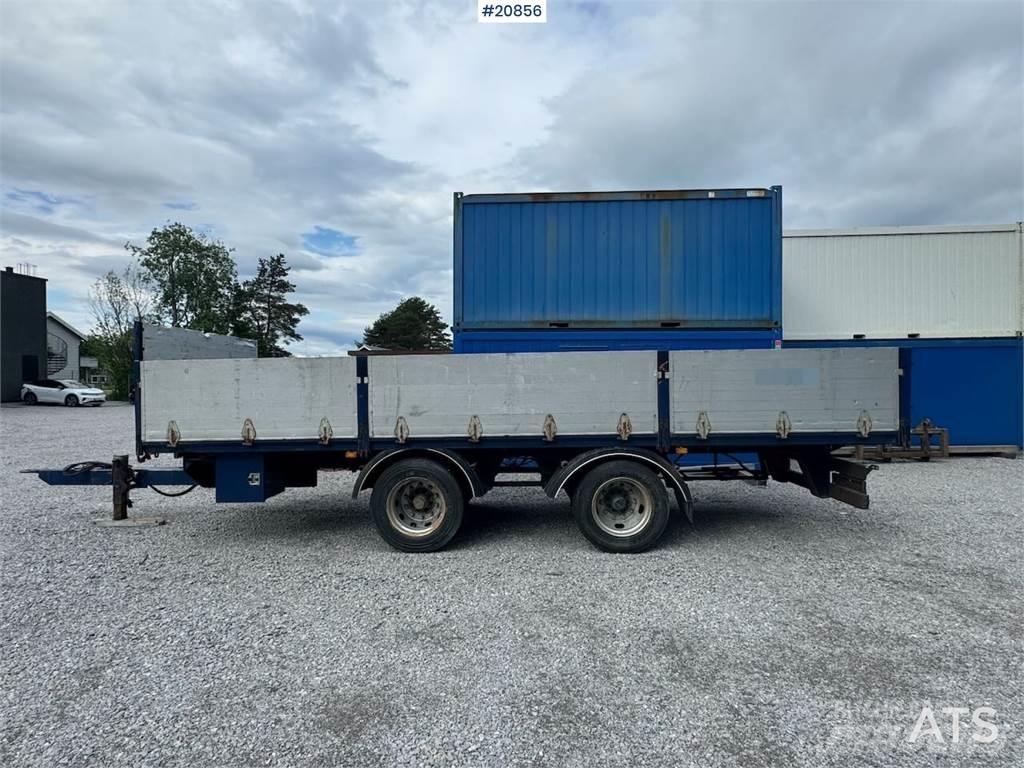 GMF flatebed trailer مقطوروات مسطحة/مفصلية الجوانب