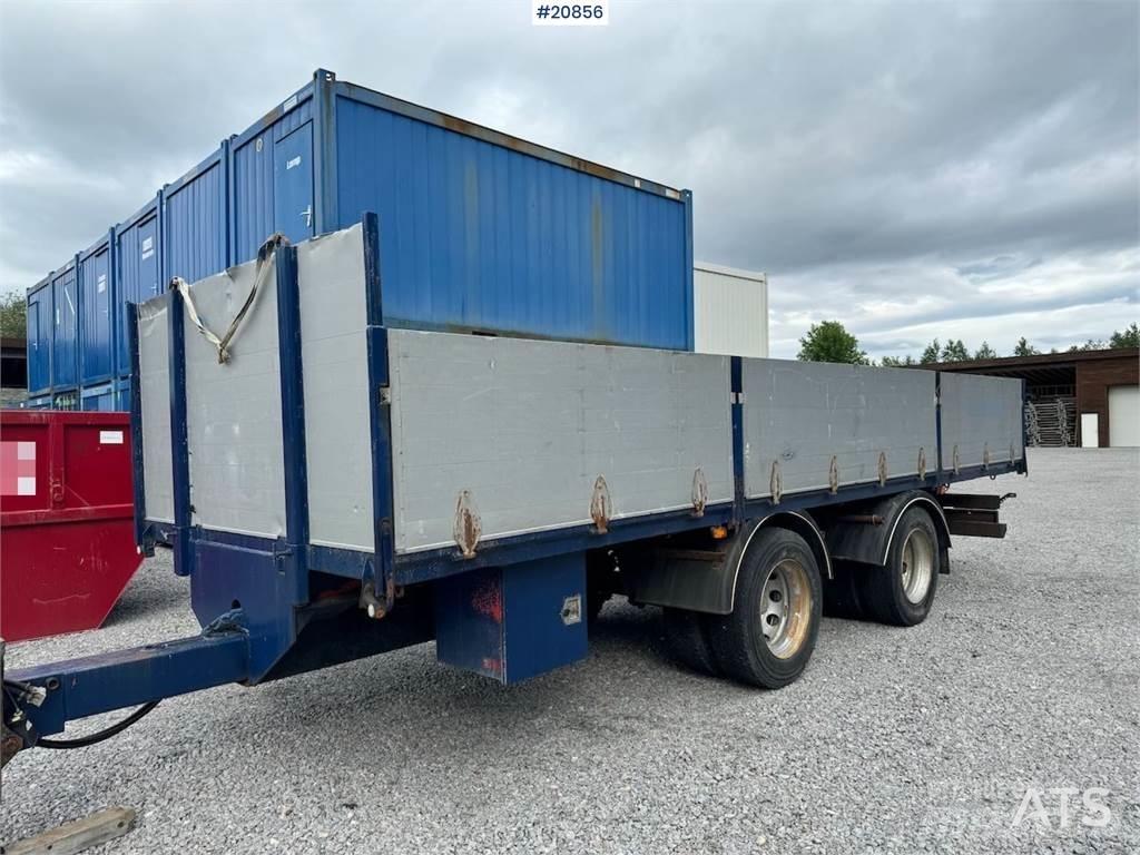 GMF flatebed trailer مقطوروات مسطحة/مفصلية الجوانب