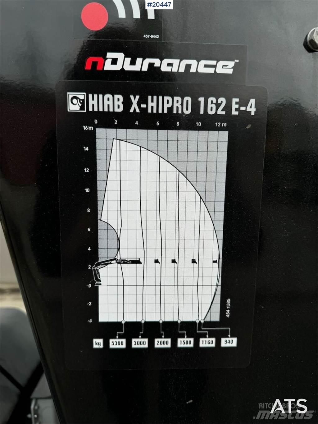 Hiab X-Hipro 162 شاحنات الرافعات