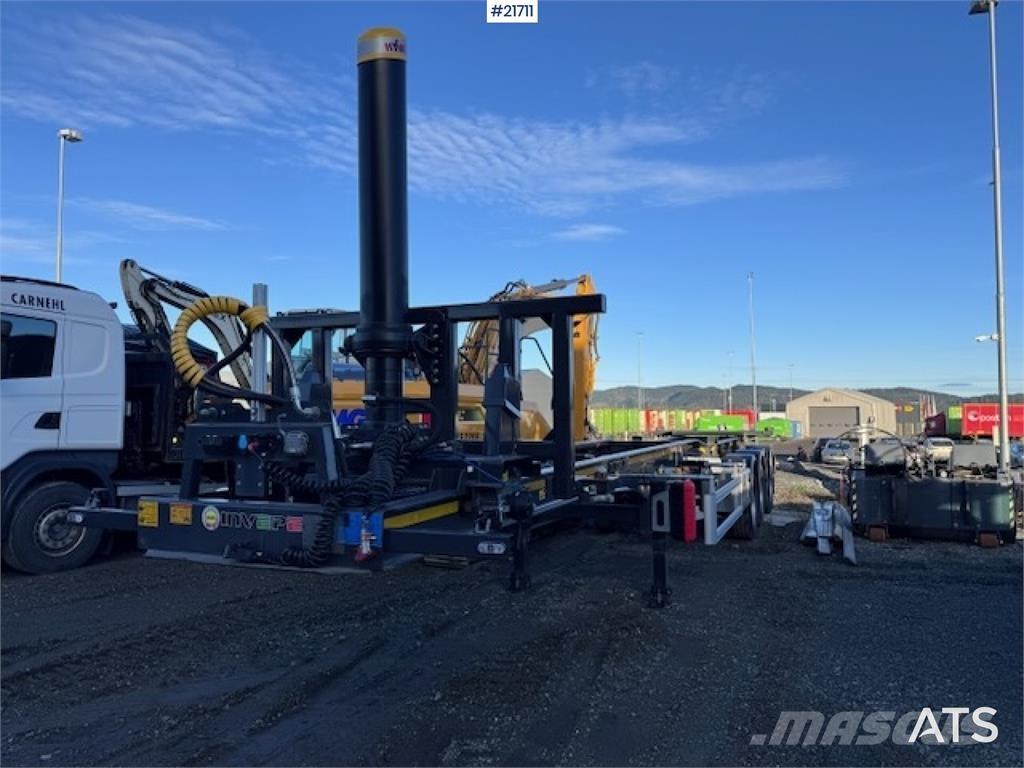 Invepe Containersemi نصف مقطورات حاويات