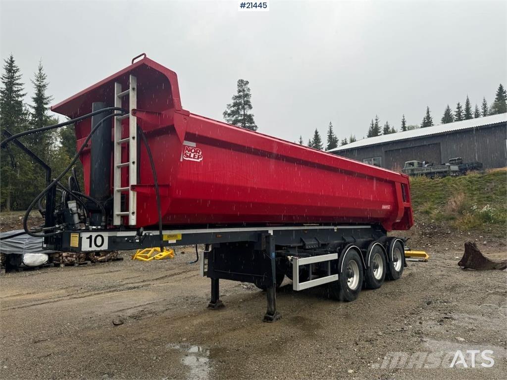  Lagendorf Tippsemi نصف مقطورات قلابة