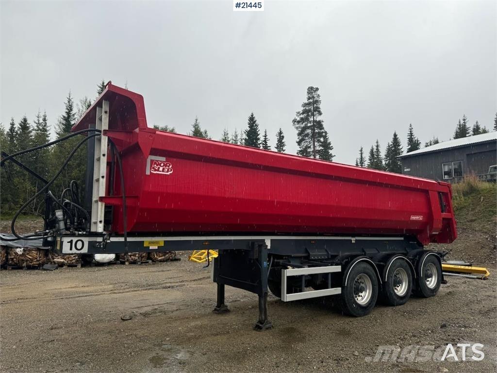  Lagendorf Tippsemi نصف مقطورات قلابة
