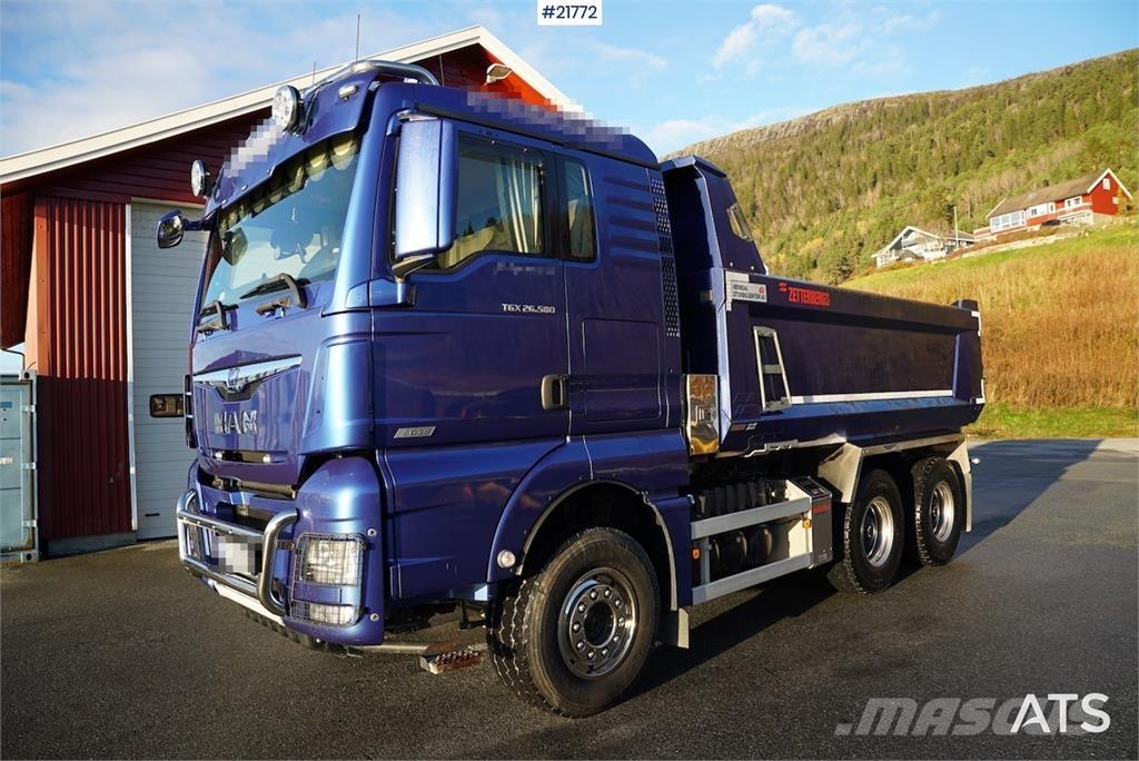 MAN TGX 26.580 شاحنات قلابة