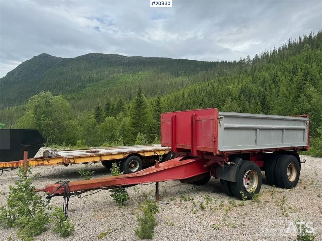 Maur Bogie Trailer مقطوروات مسطحة/مفصلية الجوانب