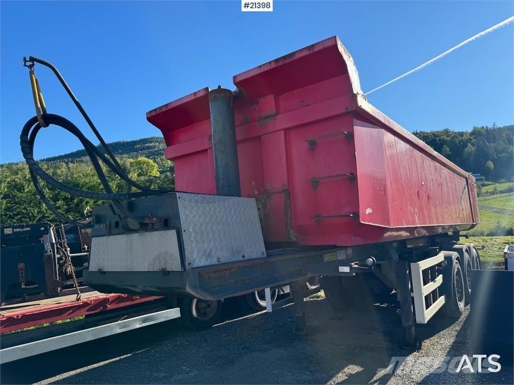 Maur Tip trailer نصف مقطورات قلابة