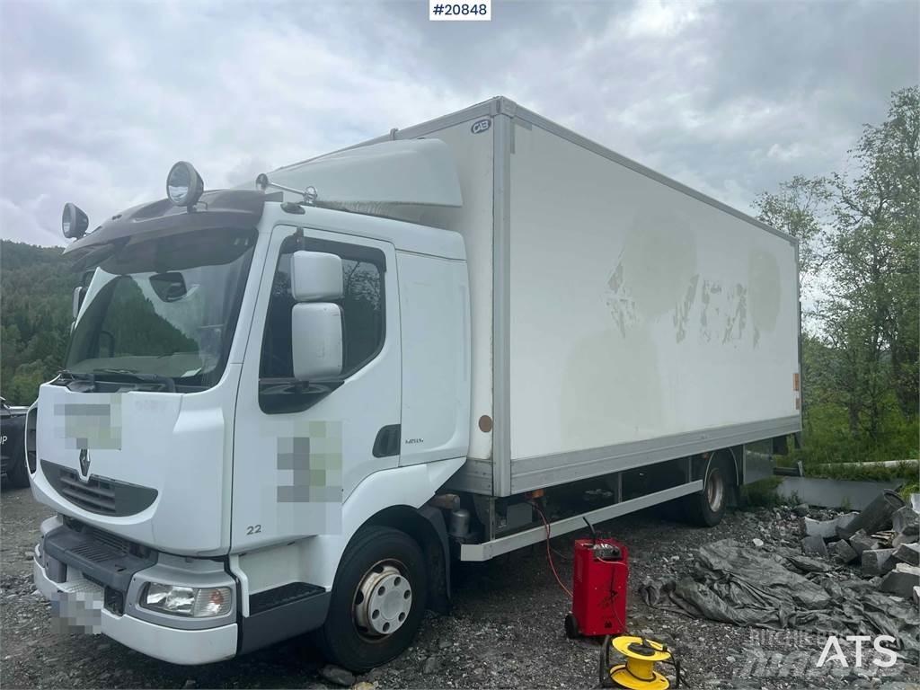 Renault midlum شاحنات ذات هيكل صندوقي