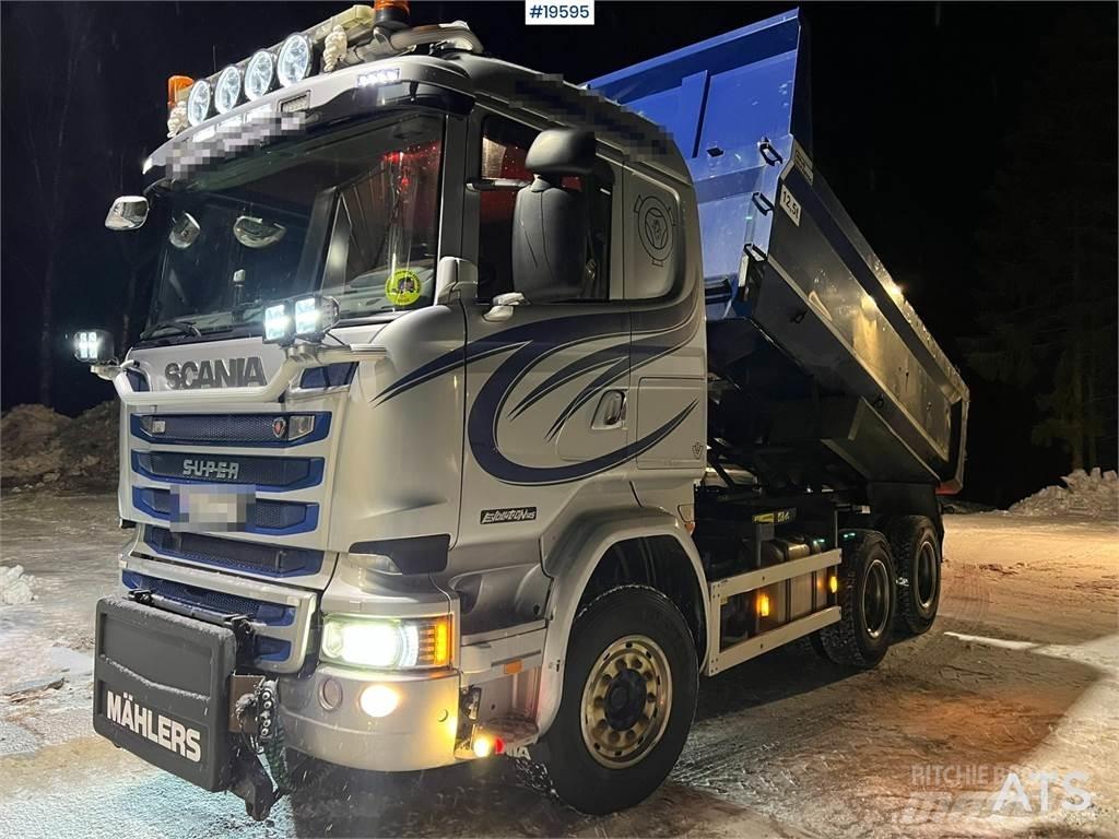 Scania R580 شاحنات قلابة