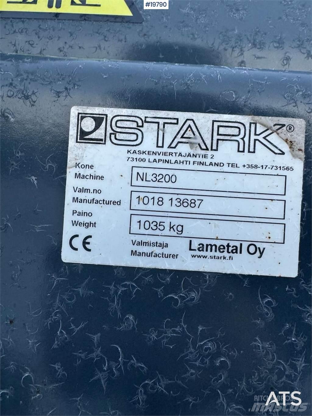 Stark NL3200 V-plow مكونات أخرى