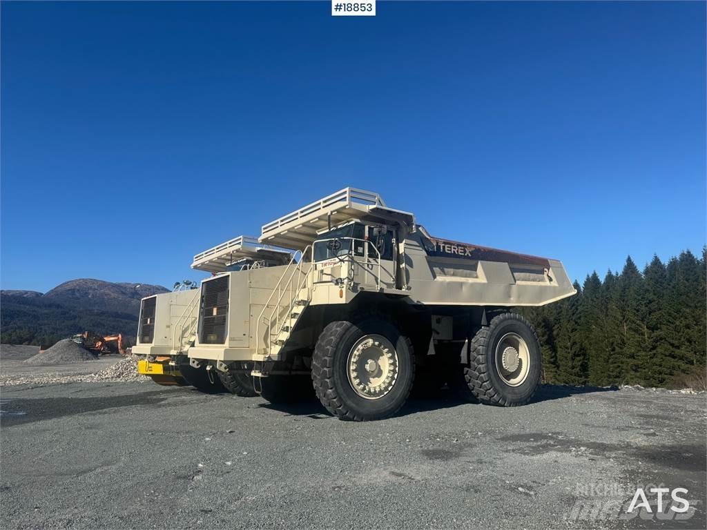 Terex TR 100. عربات نقل قلابة للمواقع