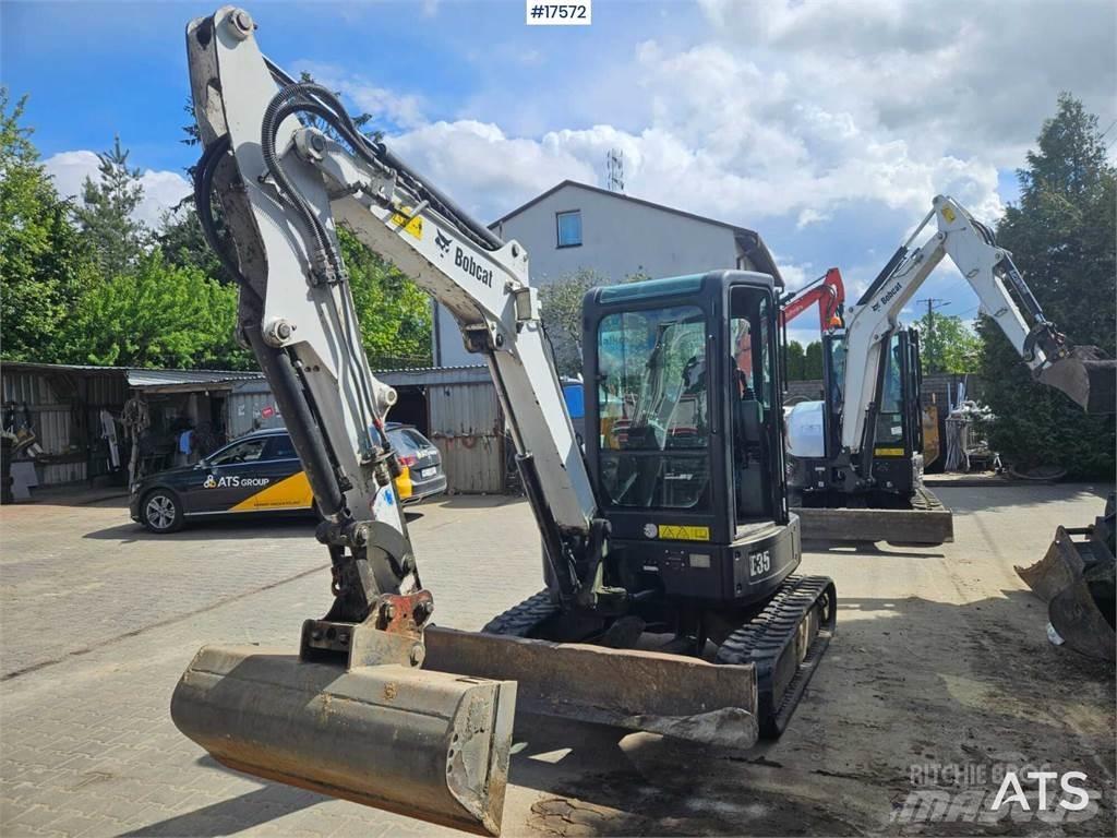 Bobcat E35 حفارات صغيرة أقل من 7 طن (حفارات صغيرة)