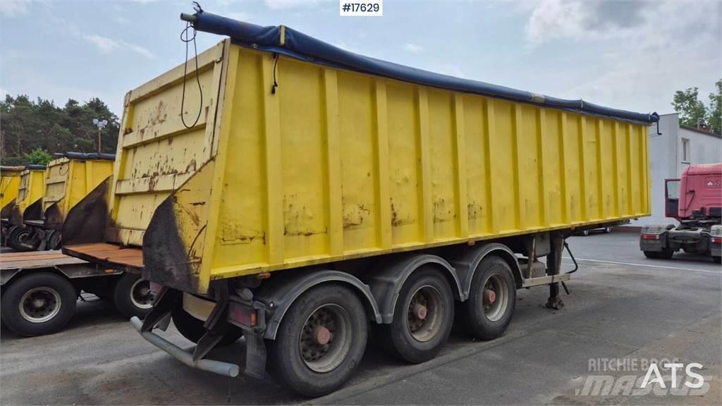 Bodex KIS 3W نصف مقطورات قلابة