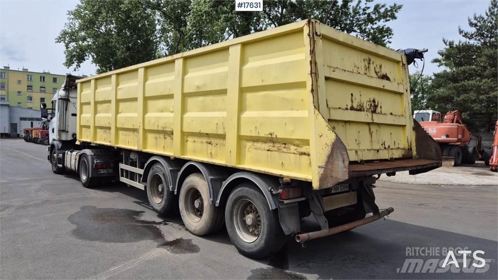 Bodex KIS 3W-S نصف مقطورات قلابة