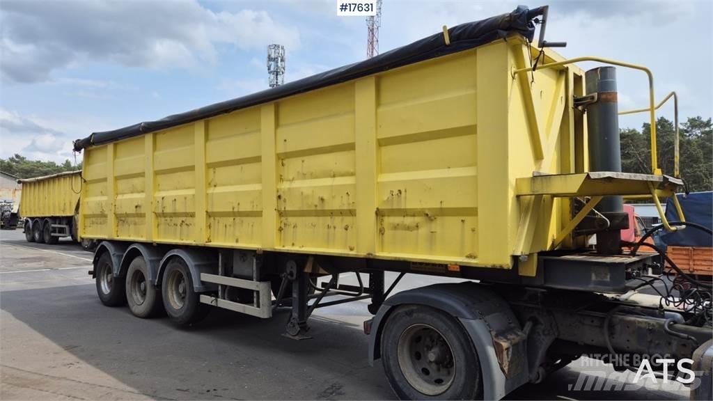 Bodex KIS 3W-S نصف مقطورات قلابة