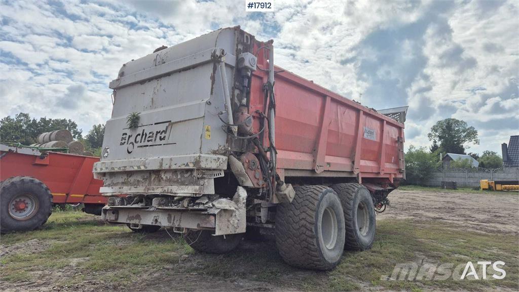 Brochard EV2200-OBS معدات توزيع السماد العضوي