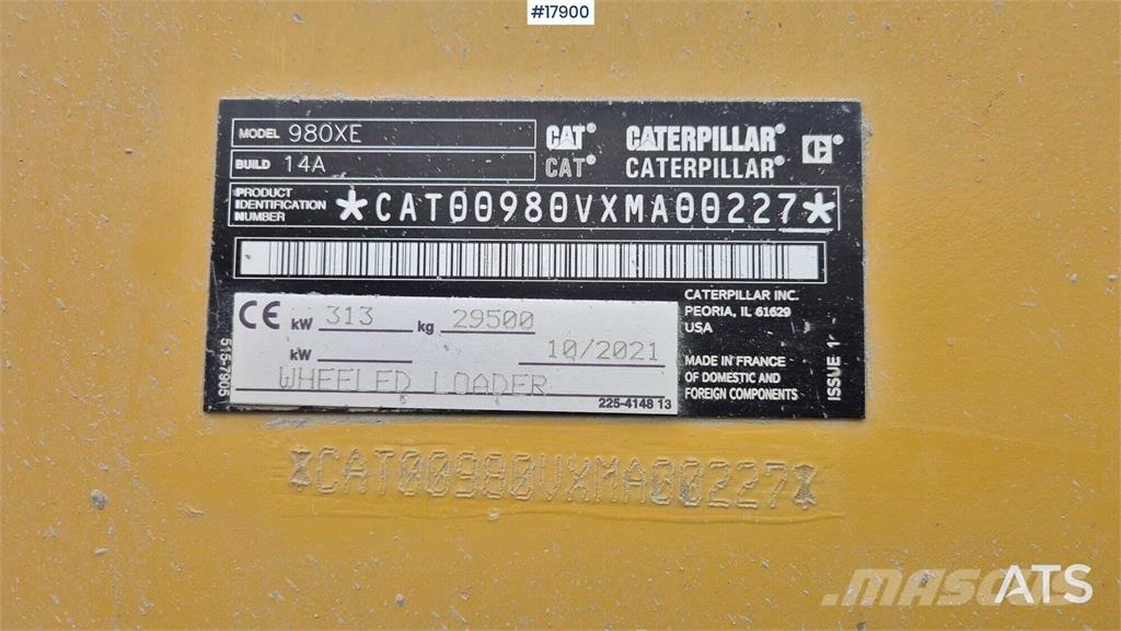 CAT 980 XE لوادر بعجل