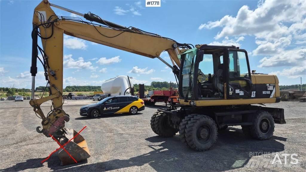 CAT M316D حفارات بعجل