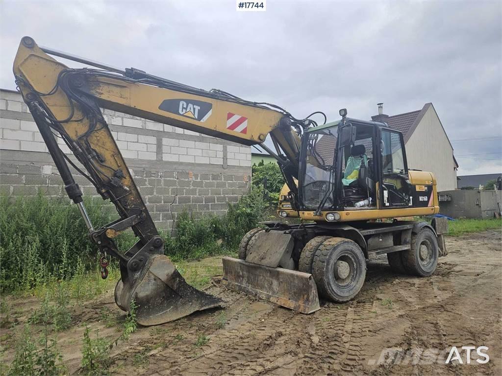 CAT M316D حفارات بعجل