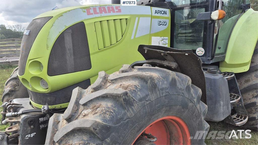 CLAAS ARION 640 الجرارات