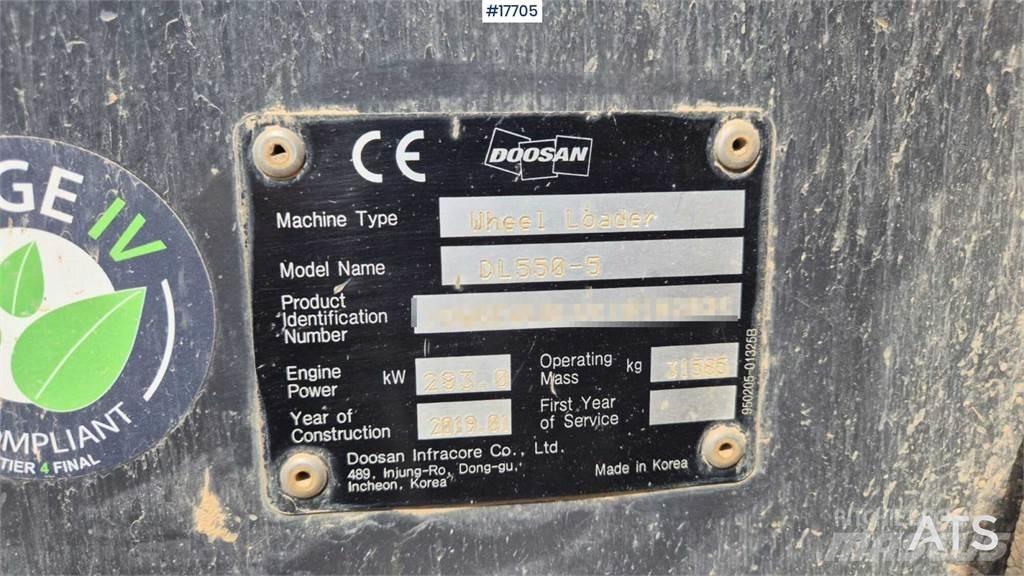 Doosan DL550-5 لوادر بعجل