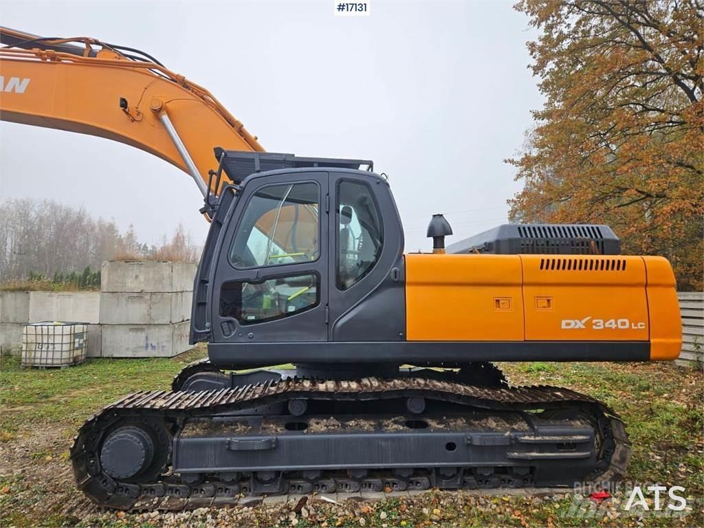 Doosan DX340LC حفارات زحافة