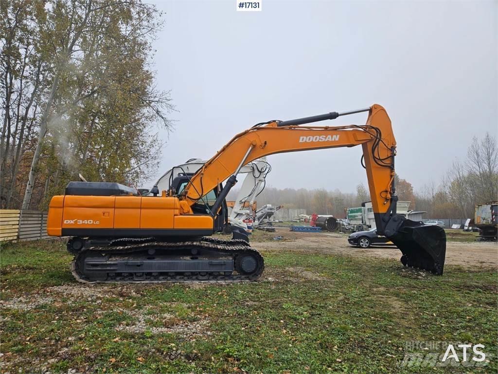 Doosan DX340LC حفارات زحافة