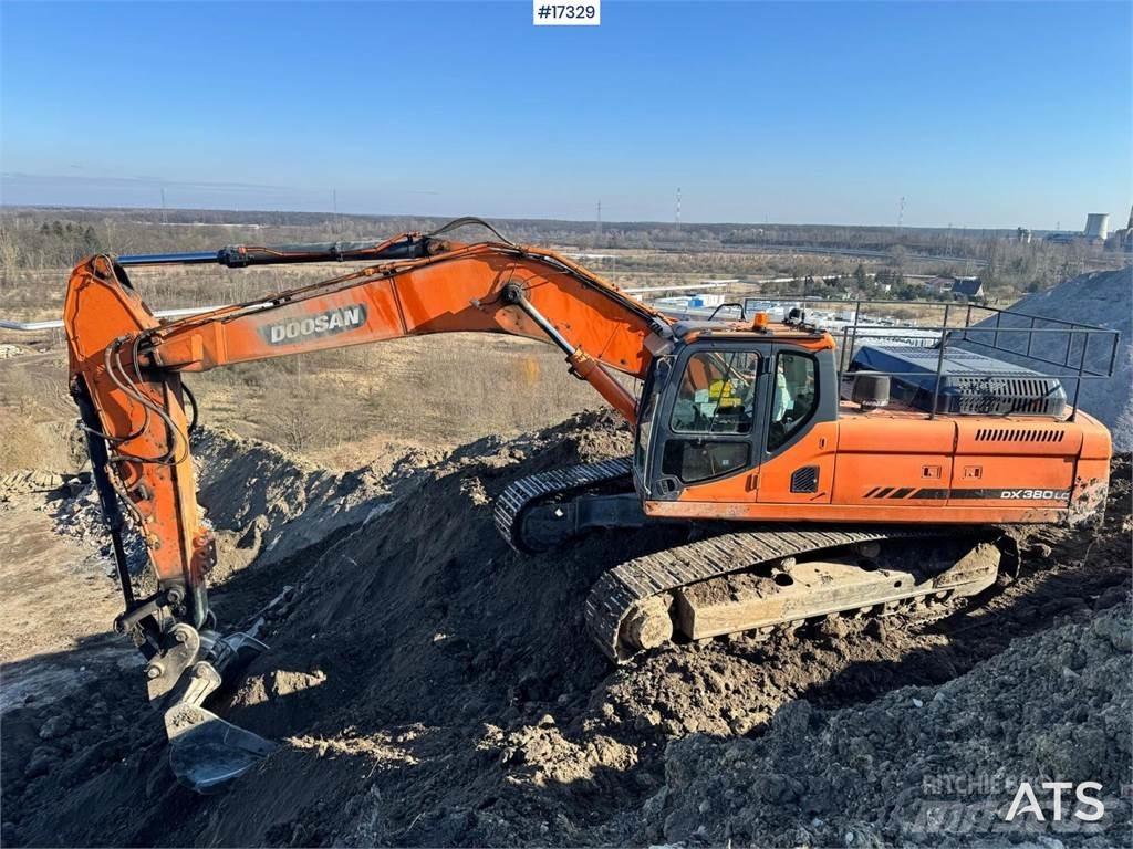 Doosan DX380 LC حفارات زحافة