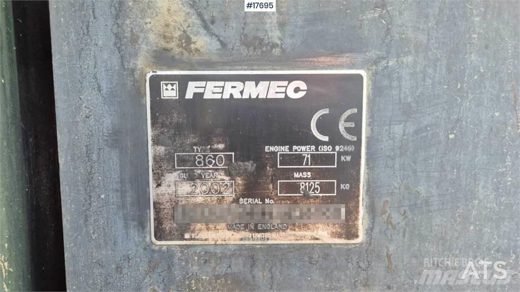 Fermec 860 لوادر ذات جرافات عكسية
